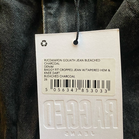 THE RAGGED PRIEST Goliath Jean Charcoal NWT - Picture 7 of 11